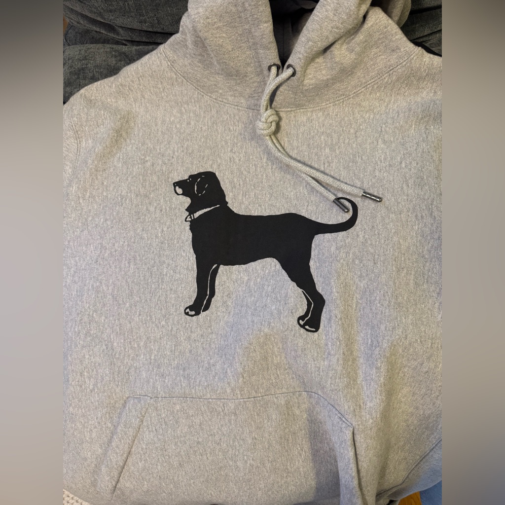 Black Dog Hoodie Brand New
